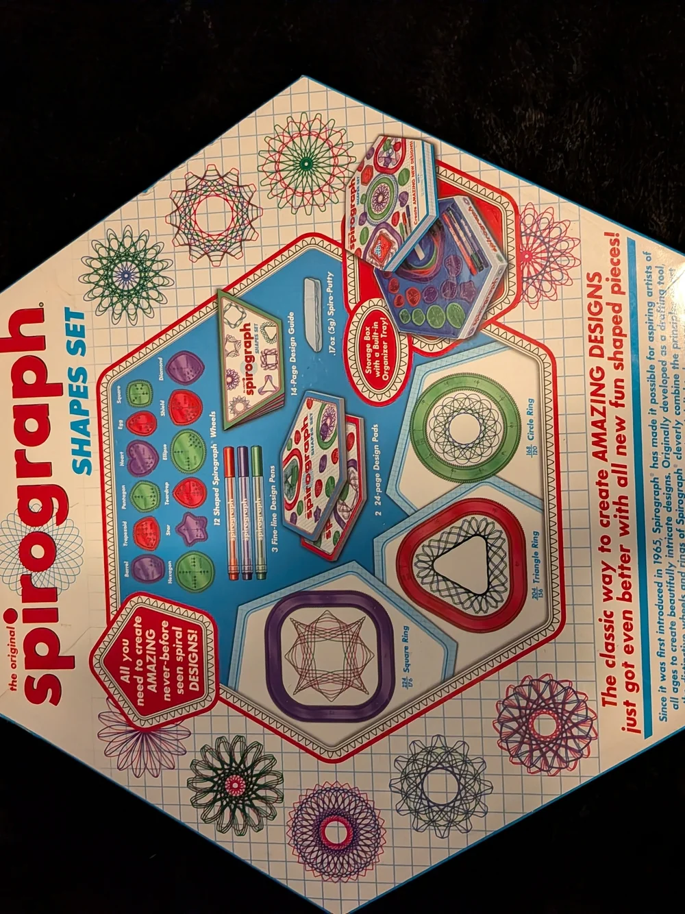 Drawing Toy Kit in Green and Blue
